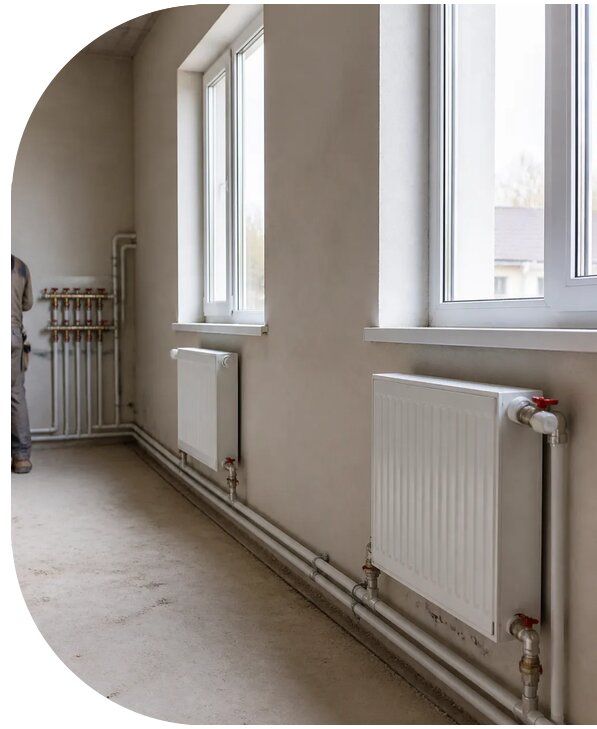 Монтаж однотрубной системы отопления в Вологде от 1541 р. | АПаруса-Вгд
